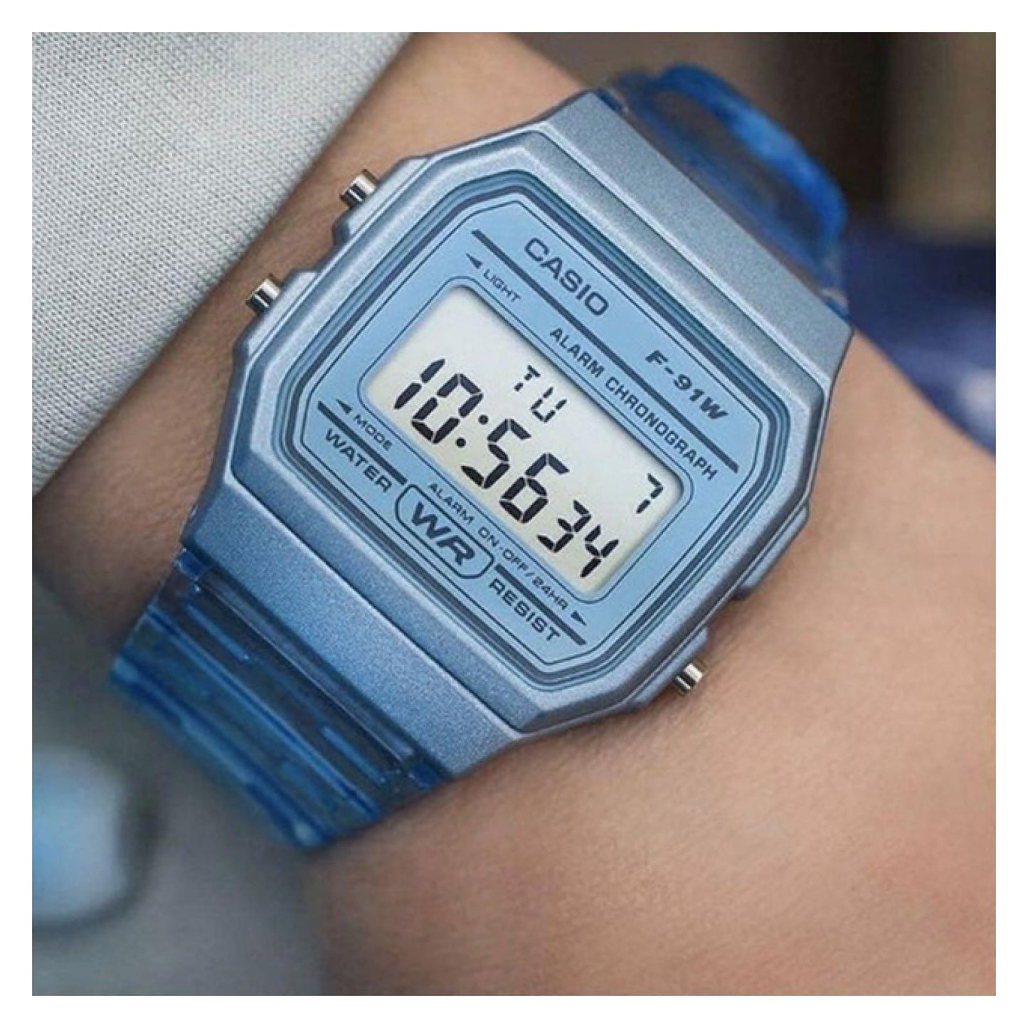 Reloj Casio F91ws-2df