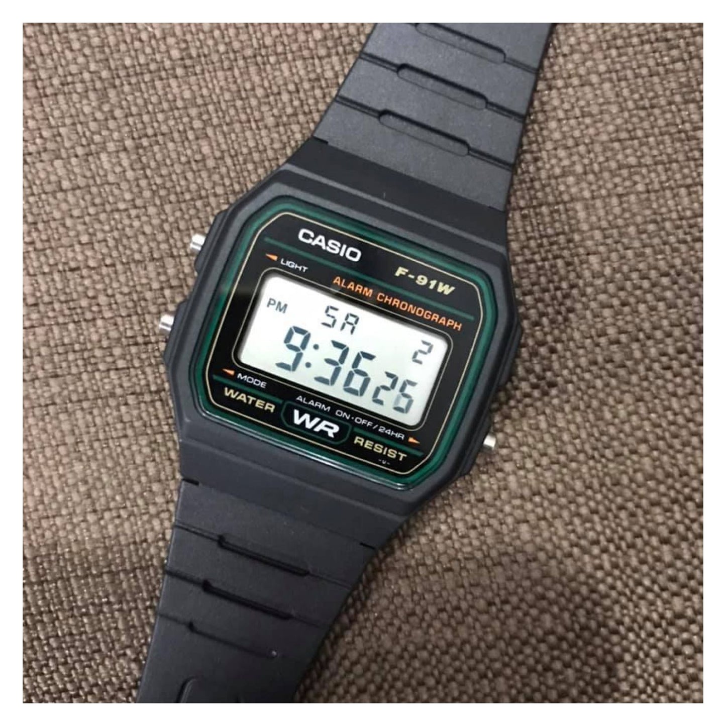 Reloj Casio F91w_3dg