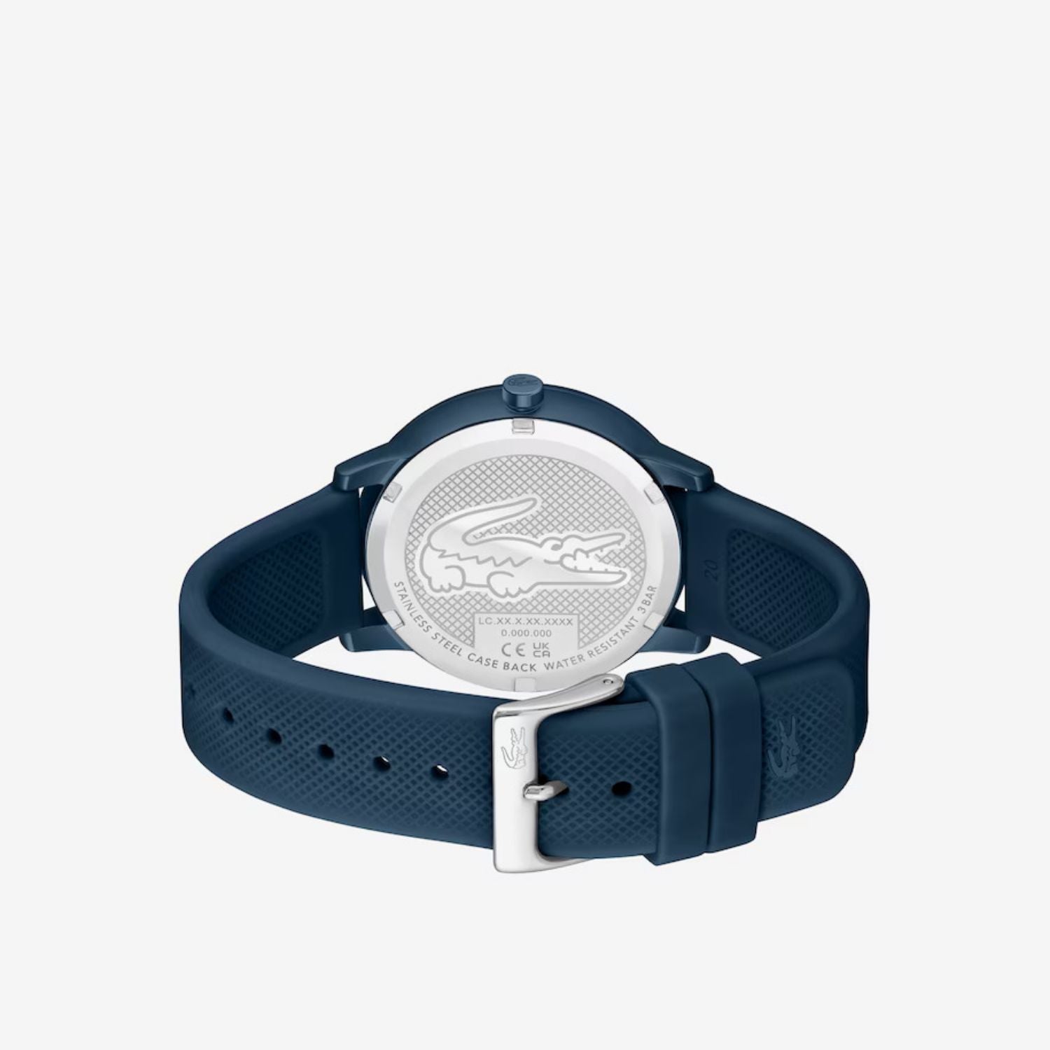 Fashion reloj lacoste stainless steel back water resistant