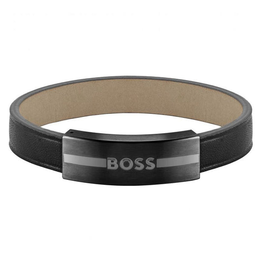 Pulsera Hugo Boss Cuero 1580490m Hombre