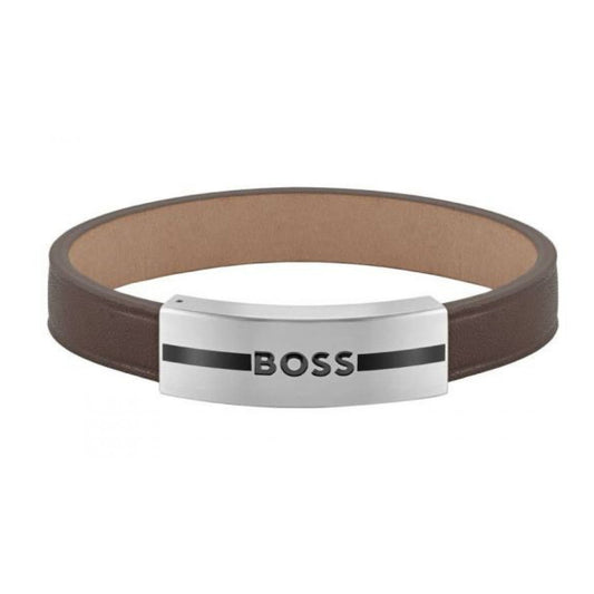 Pulsera Boss Cuero 1580496m Hombre